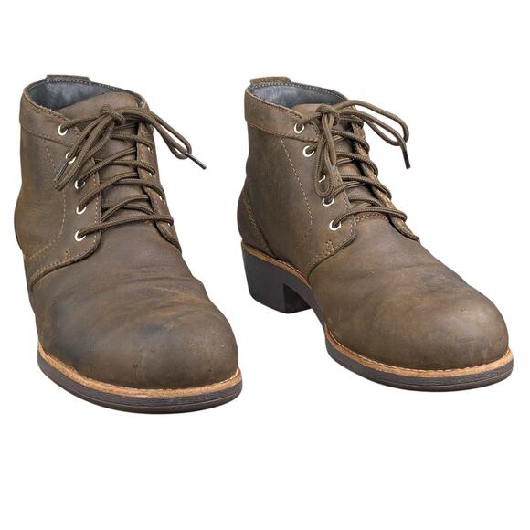 Worx X Red Wing Women’s Brown Steel Toe Heeled Work Boot Size 9.5 W - Picture 5 of 10